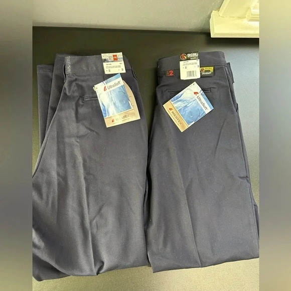 2 Pair Big Bill Work Pants Ultra Soft FR Trim Line Fit Pants For Women 32 X 30 - Picture 2 of 12